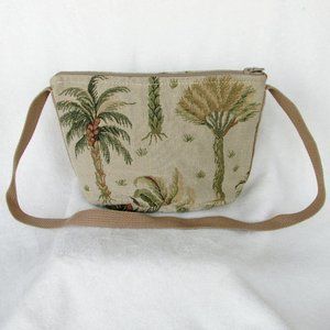 Doodle Bags Stuart Florida Tapestry Shoulder Purse From 1990s Tropical Design